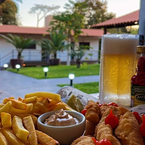 Estrutura da pousada